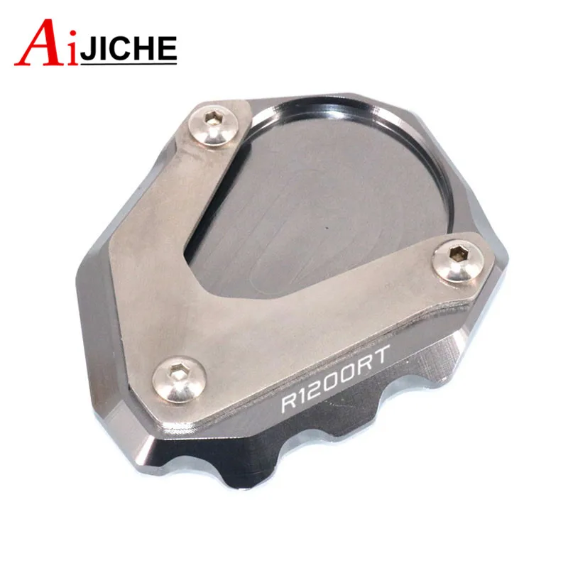 دراجة نارية CNC مسنده القدم الجانب حامل تمديد وسادة دعم لوحة تكبير حامل ل R1200RT R1200 RT R 1200RT 2004-2013
