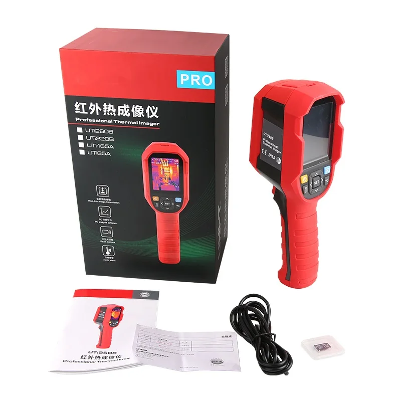 UNI-T UTi260B Infrared Thermal Imager -15~550°C Industrial Thermal Imaging Camera Handheld Infrared Thermometer 256*192 Pixel