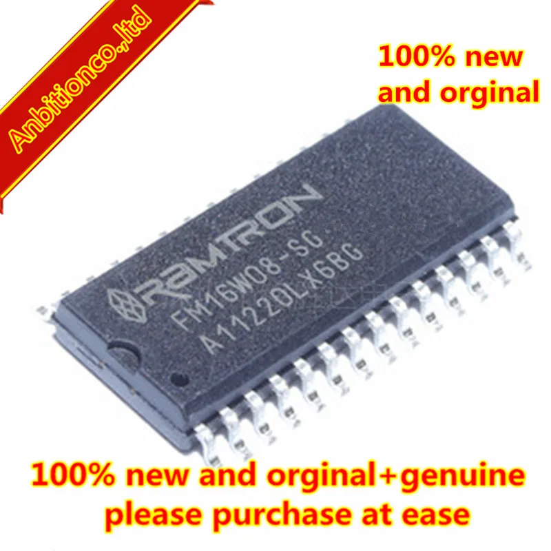 

25pcs 100% orginal new real photo FM16W08-SG FM16W08-SGTR SMD SOP28 memory non-volatile IC