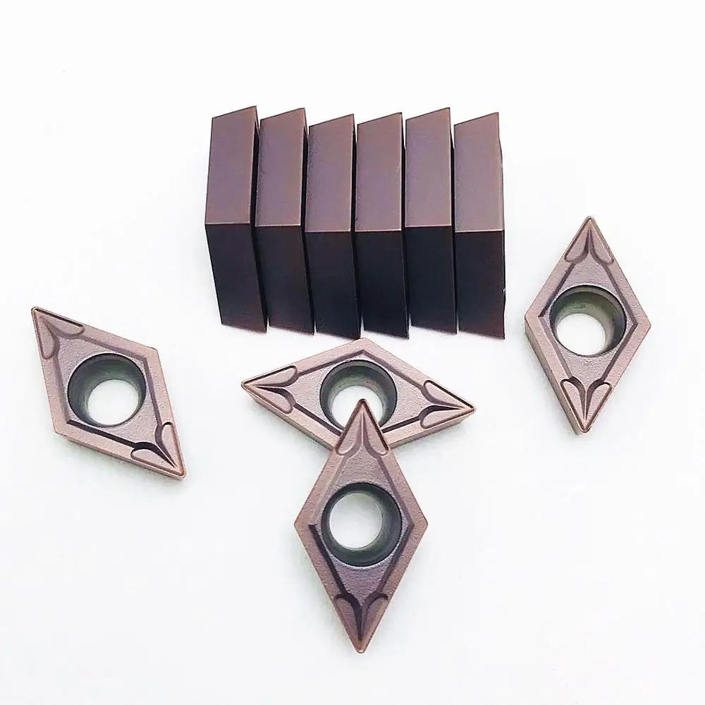 DCMT070204 DCMT11T304 คาร์ไบด์กลึงภายในเครื่องมือโลหะเครื่องมือCNCเครื่องมือคาร์ไบด์แทรกDCMTเครื่องมือ