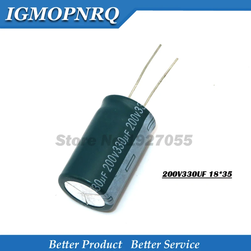 

5PCS 200v330uf 330uf220v 18*35MM Electrolytic capacitor 200v 330uf 18x35 200V330UF new