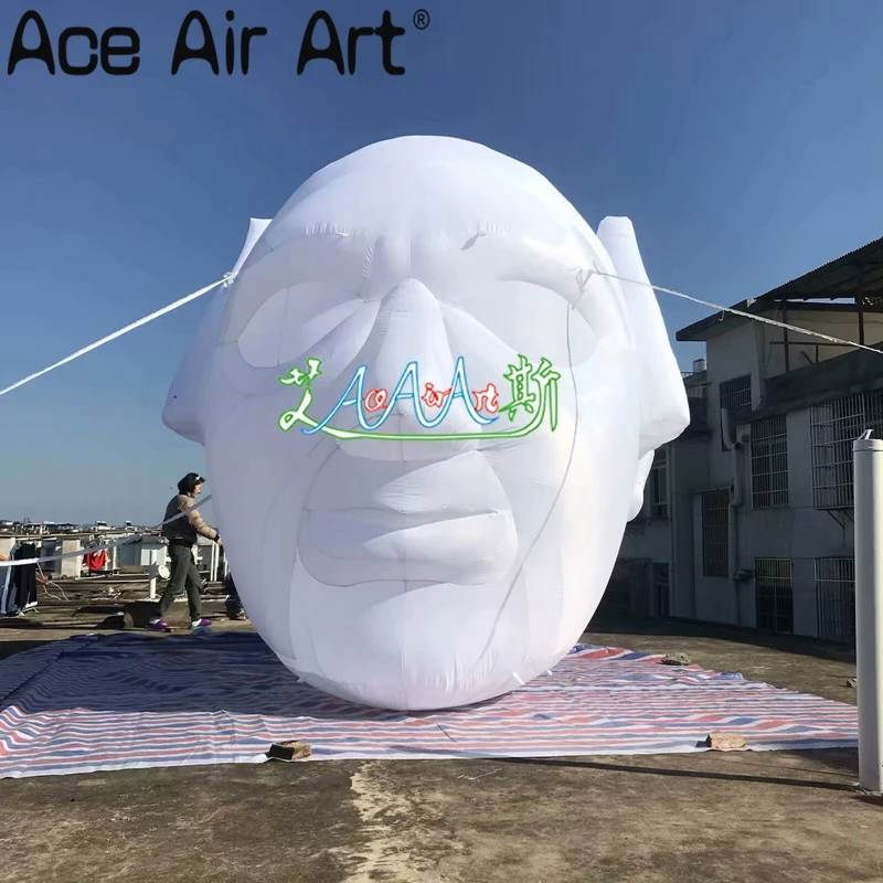 

Giant Exquisite Inflatable Cartoon Head Inflatable Head Model with Air Blower For adverting Event Decoration