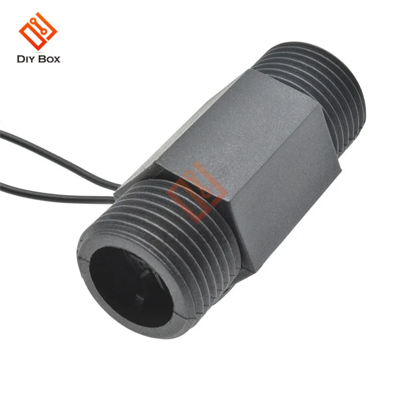 Magnetic Plastic Water Flow Sensor Switch AC 220V 3A 22mm vertical horizontal magnetic water flow switch