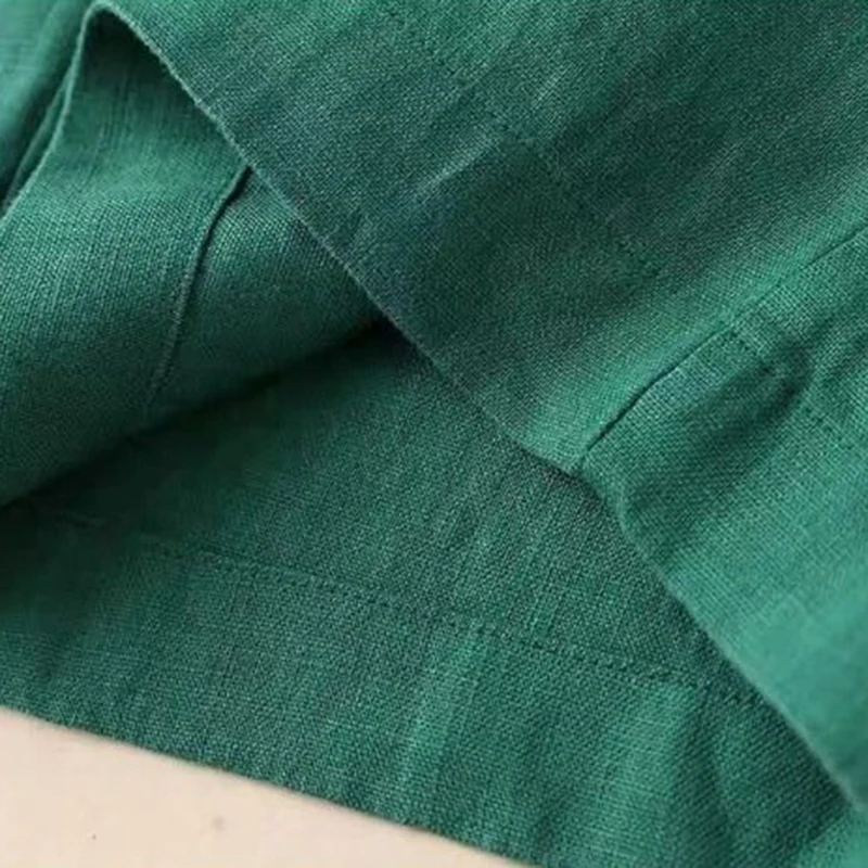 여성용 캐주얼 바지, 루즈 코튼 린넨 와이드 레그 팬츠, 2020 한국 스타일 단색 바지, P925, 여름 신상