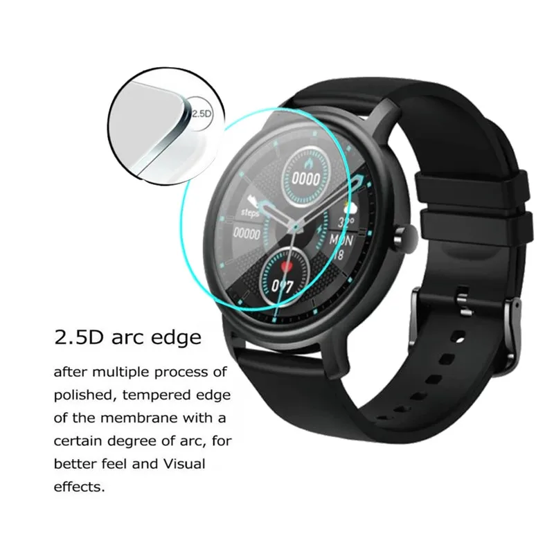 BEHUA Gehärtetem Glas Uhr Screen Film Schutz Abdeckung Für Xiaomi Uhr Air Schutzhülle Smartwatch Für Mibro Air Zubehör Film
