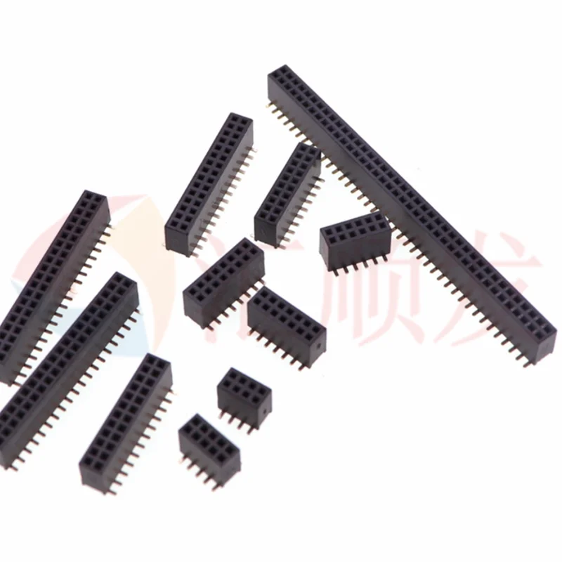 10 개!!! 1.27mm 피치 더블 로우 암 SMD 암 시트 2*2P/3/4/5/6/7/8/10/12/20/40P