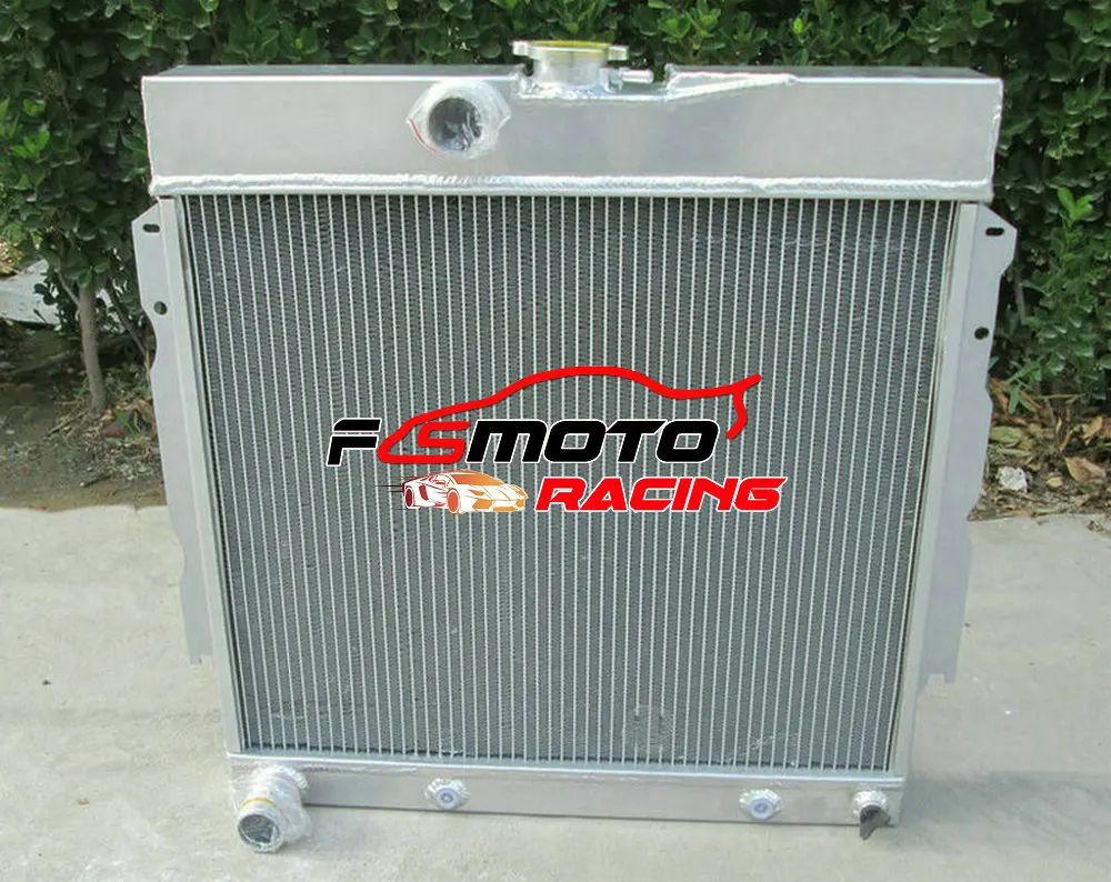 Aluminum Radiator For Plymouth Station Wagon Fury Valiant Signet & Dodge Dart Charger Coronet V8 1963-1969 1967 1968 1966