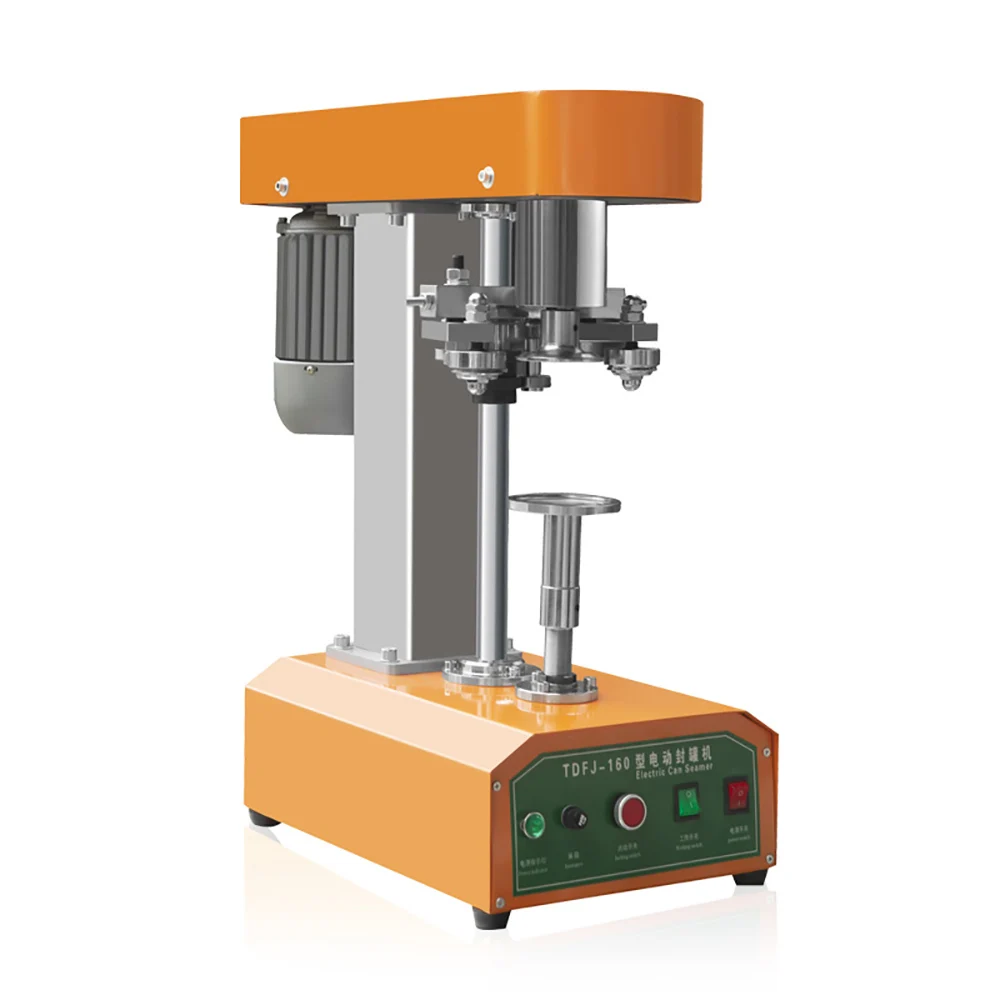 

Automatic cans sealing machine plastic cans aluminum can sealing machine snacks dried fruit cans tin cans capping machine