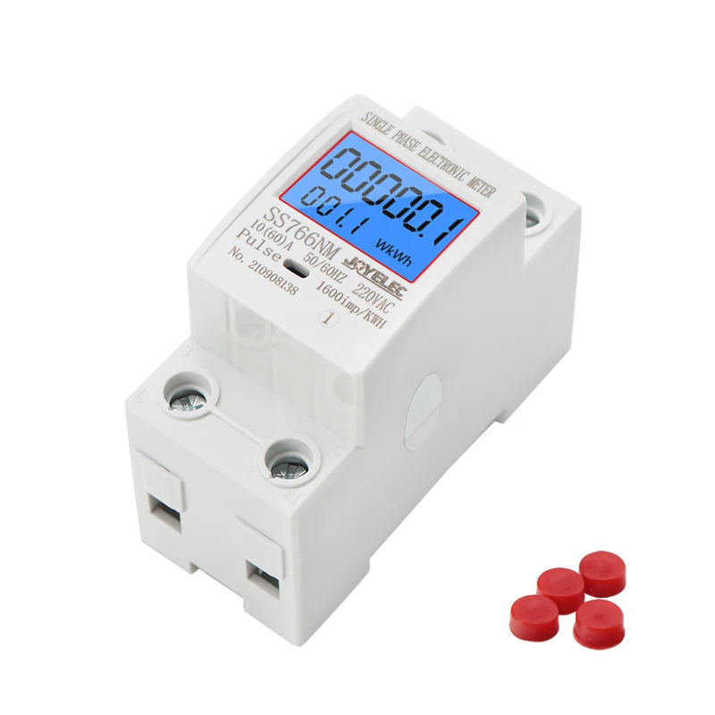 JOYELEC Digital Single Phase Reset Zero Energy Meter kWh Voltage Current Power Consumption Meter Wattmeter Electricity 220V AC