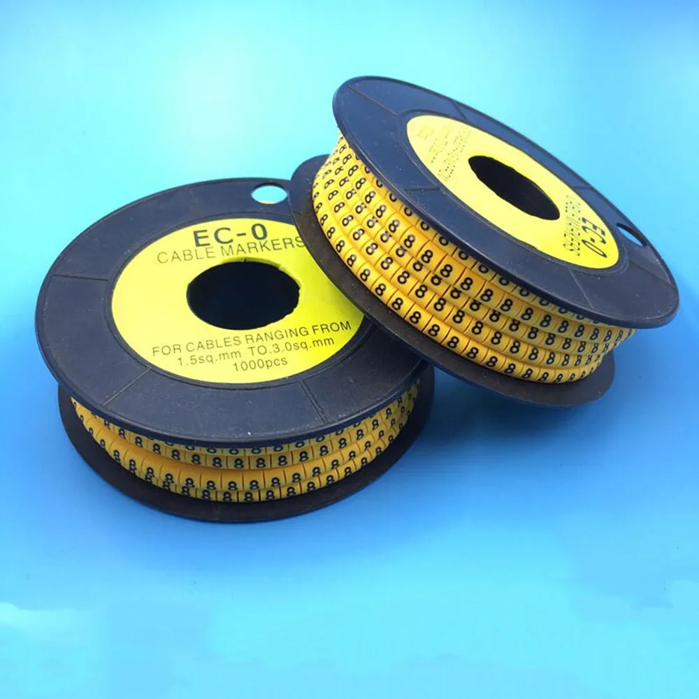 

Cable Marker Number Letter Label Tube EC-0 EC-1 EC-2 EC-3