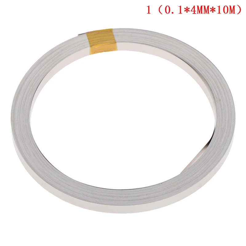 10M 4mmx0.1mm Ni Plate Nickel Strip Tape For Li 18650 26650 Battery Spot Welding new