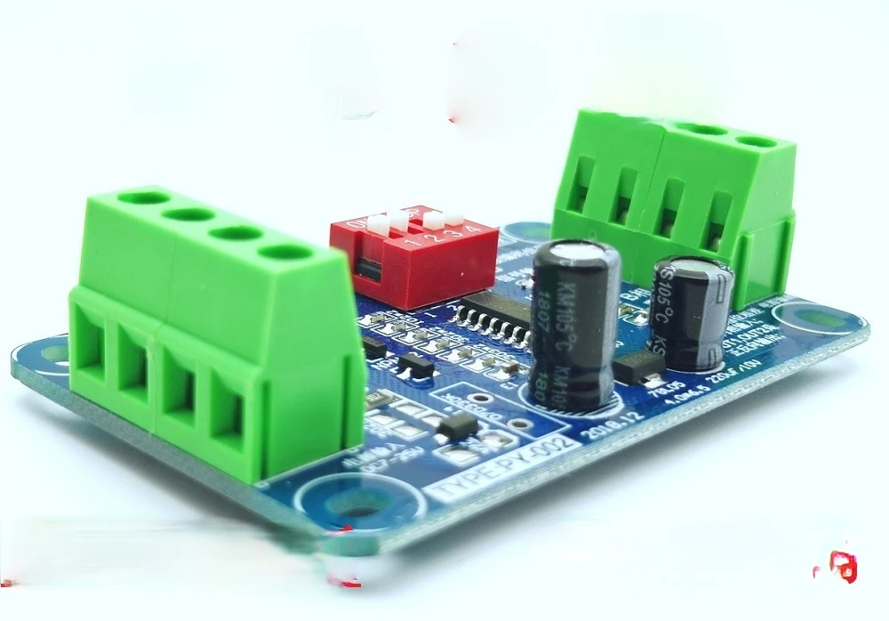 Placa de conversión codificador, volante electrónico, señal de pulso, tablero de frecuencia 4 veces/PY-002 de reconocimiento de dirección