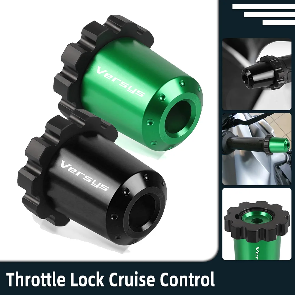 

For KAWASAKI Versys 650 2006 2007 2008 2009 2010 2011 2012 Motorcycle Throttle Lock Cruise Control Throttle Clamp Assist End Bar