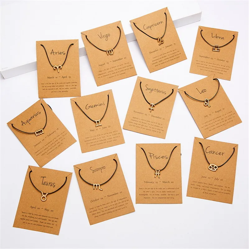 12 زودياك تسجيل سوار حبل أحمر سلسلة أساور Charm للنساء الرجال ليو الميزان الحمل كوكبة زوجين سوار بطاقة مجوهرات #3