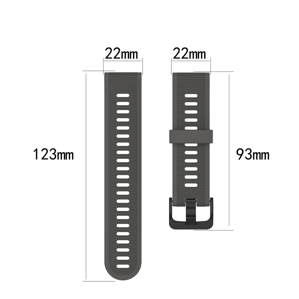 Watch Band For Garmin Forerunner 945 935 Fenix 5 Plus Watch Band Bracelet Strap 22MM Silicone Replacement Watch Accessories