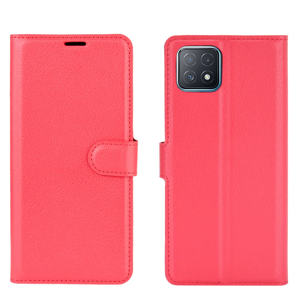 100pcs/Lot Phone Lychee Wallet Leather Case For Oneplus ACE 10R 9R 9 8 8T Nord CE 2 N10 N100 N200 Pro 5G