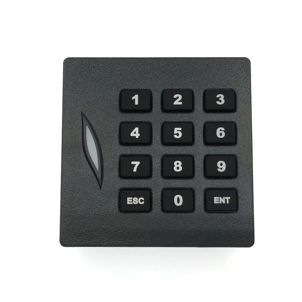 

Rfid keypad EM / ID reader125K Wiegand26 Reader output waterproof IP65 sn: KR102 min:5pcs