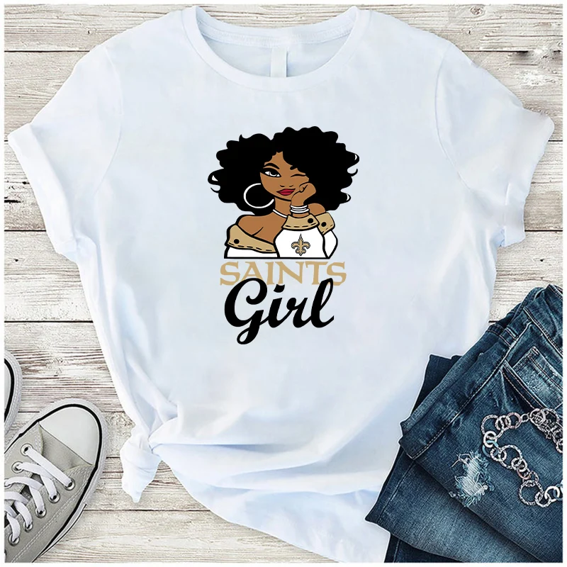 Patch On Clothing Black Girl Thermal Stickers DIY Washable T-Shirt Hoodies Mask Patches Heat Transfer Stickers Afro Women Decals