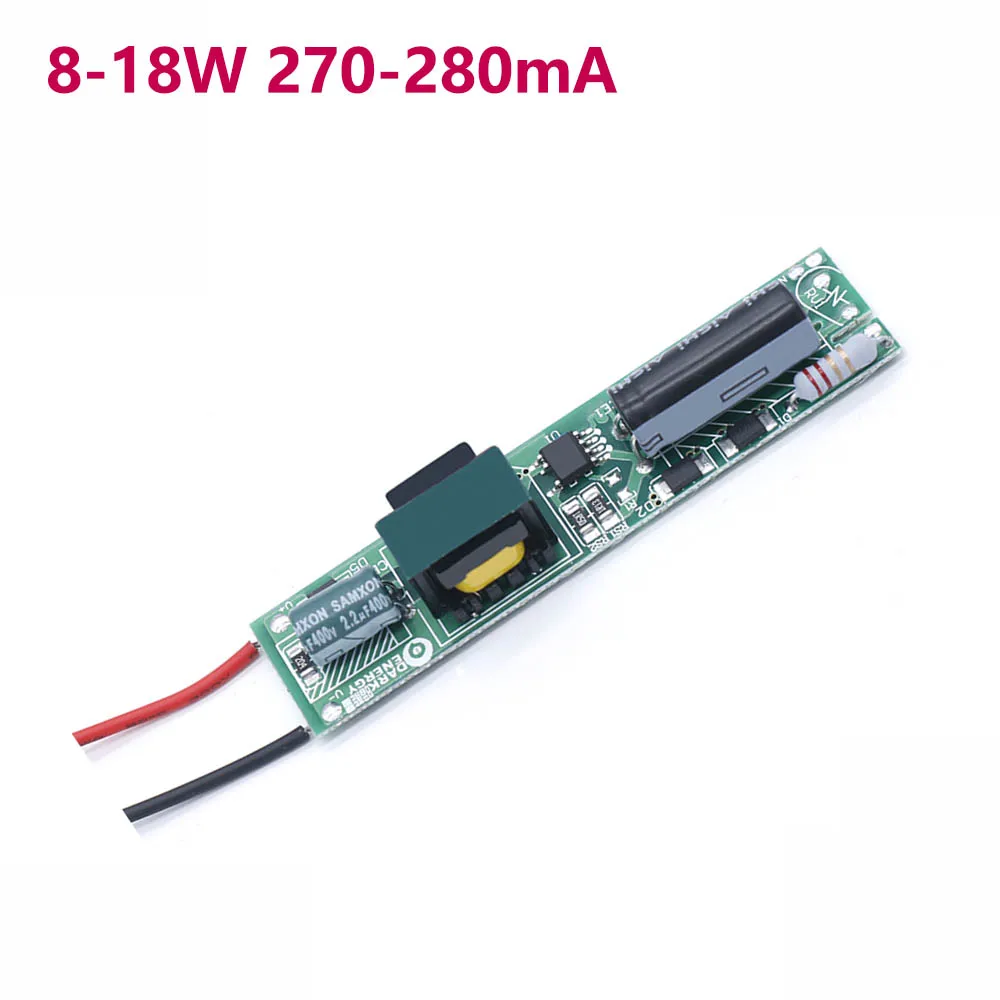 Sterownik LED 8W-18W do świetlówek LED T5 T8 AC220V Zasilacz Stałoprądowy Sterowanie napięciem Transformatory oświetleniowe Użyj 2 lata