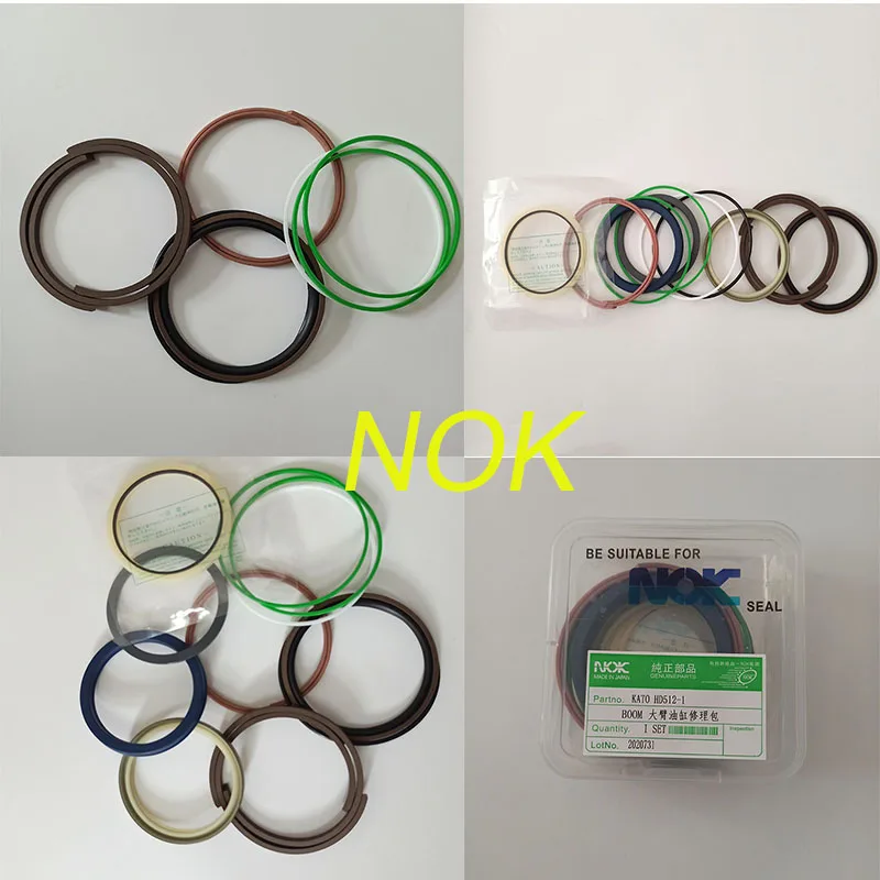 

KATO HD512-1 эксаваторного ковша цилиндр набор уплотнения NOK SKF, сделано в Китае, сальник