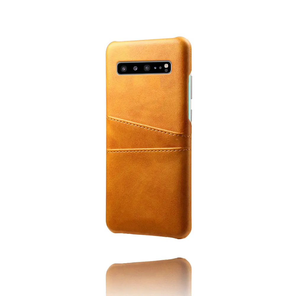 Card Phone Case Cover For Samsung Galaxy S10 5G S10Plus S10e S10lite S10 5G Slim PU Leather Business style Card Slots Fundas