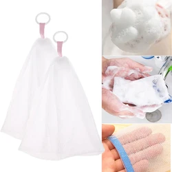 1PC Clean Foaming Net Cleanser Soap Body Wash Net Bag Body Cleaner PE Bubble Helper Mesh Bathroom Supplies