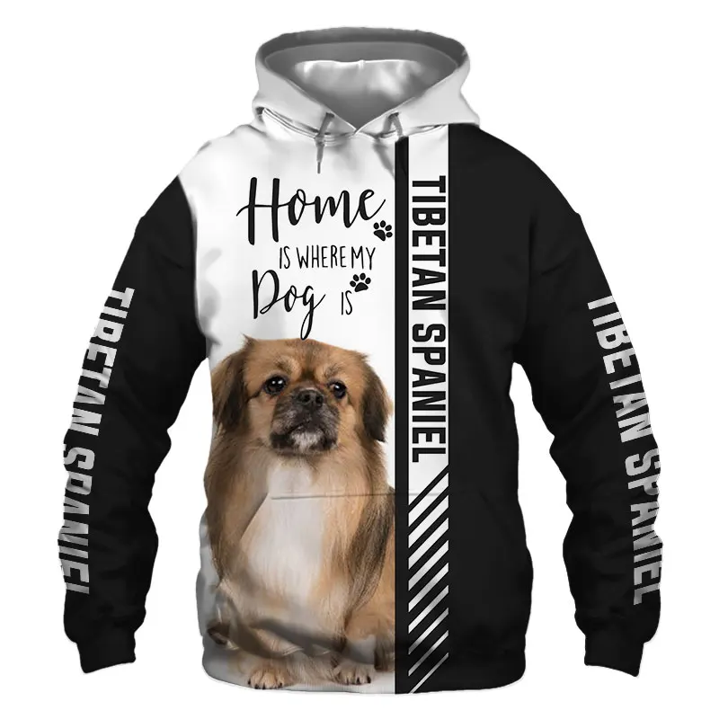 

Animal Tibetan Spaniel Dog 3D Printed Jacket Men/Women Harajuku Hoodie Unisex Casual Streetwear Sweatshirt Pullover Sudaderas D8