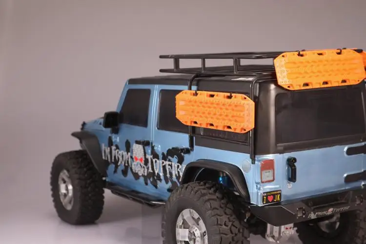 Für 1/10 Rc Kettenfahrzeug Trax Trx4 Schutz Bronco Trx6 Axial Scx10 90046/47 D90 D110 Escape Board Klettern Auto Unterfahrschutz – Detail 6