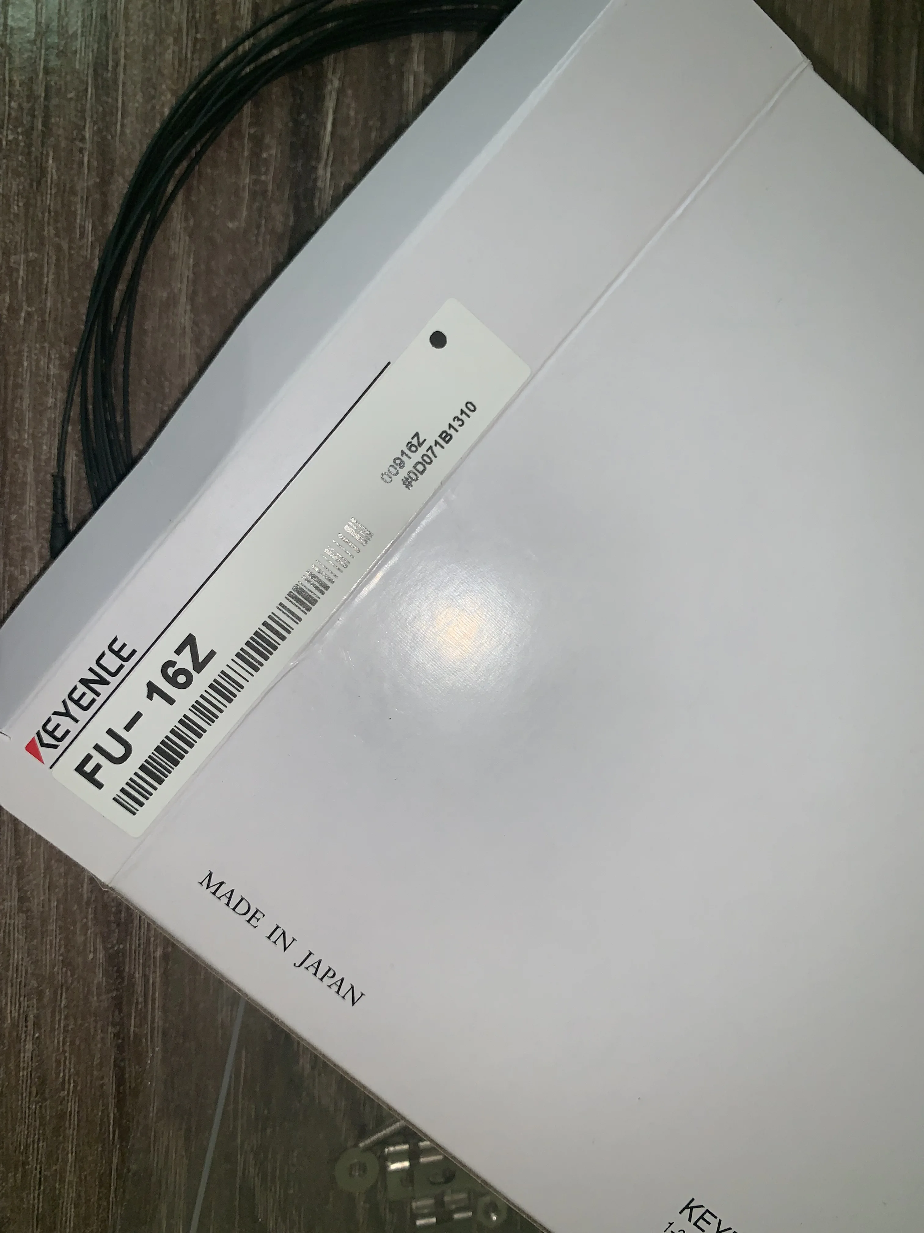 オリジナル品質キーエンスFU-16Zスルービーム繊維