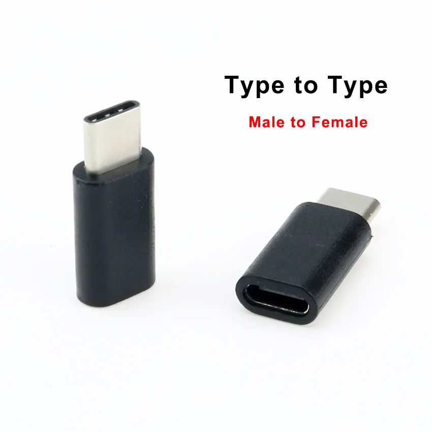 ChengHaoRan 1ชิ้นประเภท C ชาย USB-C ประเภท C หญิง OTG Adapter อะแดปเตอร์ USB 3.0 2.0ถึง USB C สาย Mini Adapter Converter
