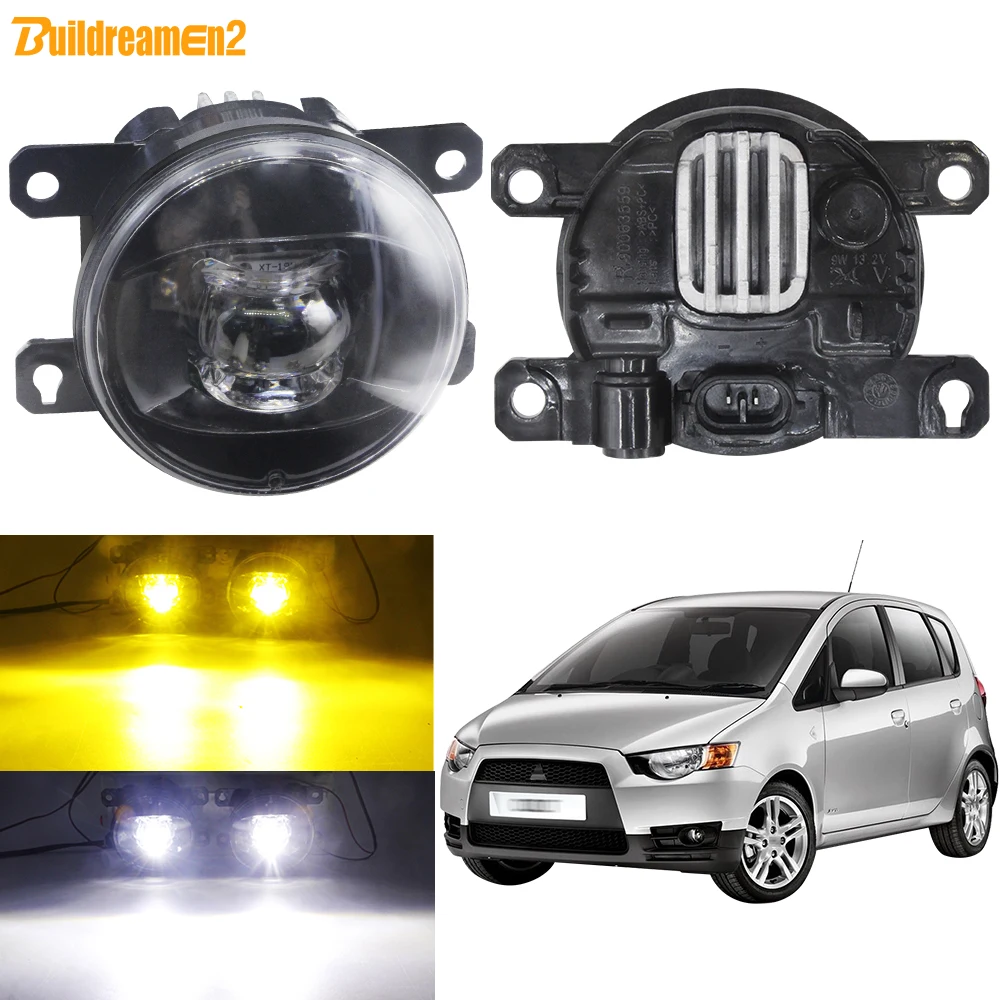 

Светодиодный противотуманный фонарь в сборе для Mitsubishi Colt Hatchback 2004-2012, автомобиль 30 Вт 8000LM, линза переднего бампера, противотуманная фара 12 В, высокая яркость