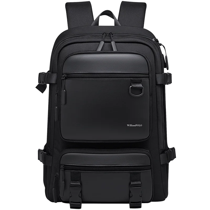 

Men's Backpack Waterproof Laptop Back Pack Luxury Male Large Backpack Purse Handbags Business Casual Fashion Black Bag Men 2021