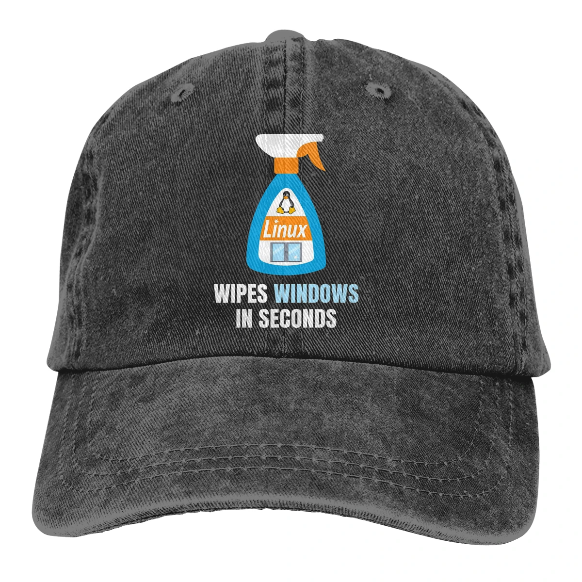 

Funny Windows Cleaner The Baseball Cap Peaked capt Sport Unisex Outdoor Custom Linux Program it crowd Programer Hats