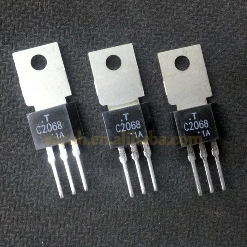 10Pcs 2SC2068 C2068 or 2SC2060 or 2SC2061 or 2SC2062 TO-202 500MA 300V SILICON NPN TRIPLE DIFFUSED TYPE