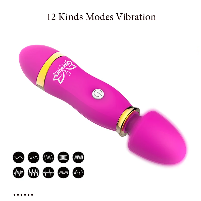 12 Modes Vibration Adults Sex Toys For Women G Spot Anal Plug Vagina Vibrator Clitoris Stimulator Erotic Dildo Adult Supplies 18