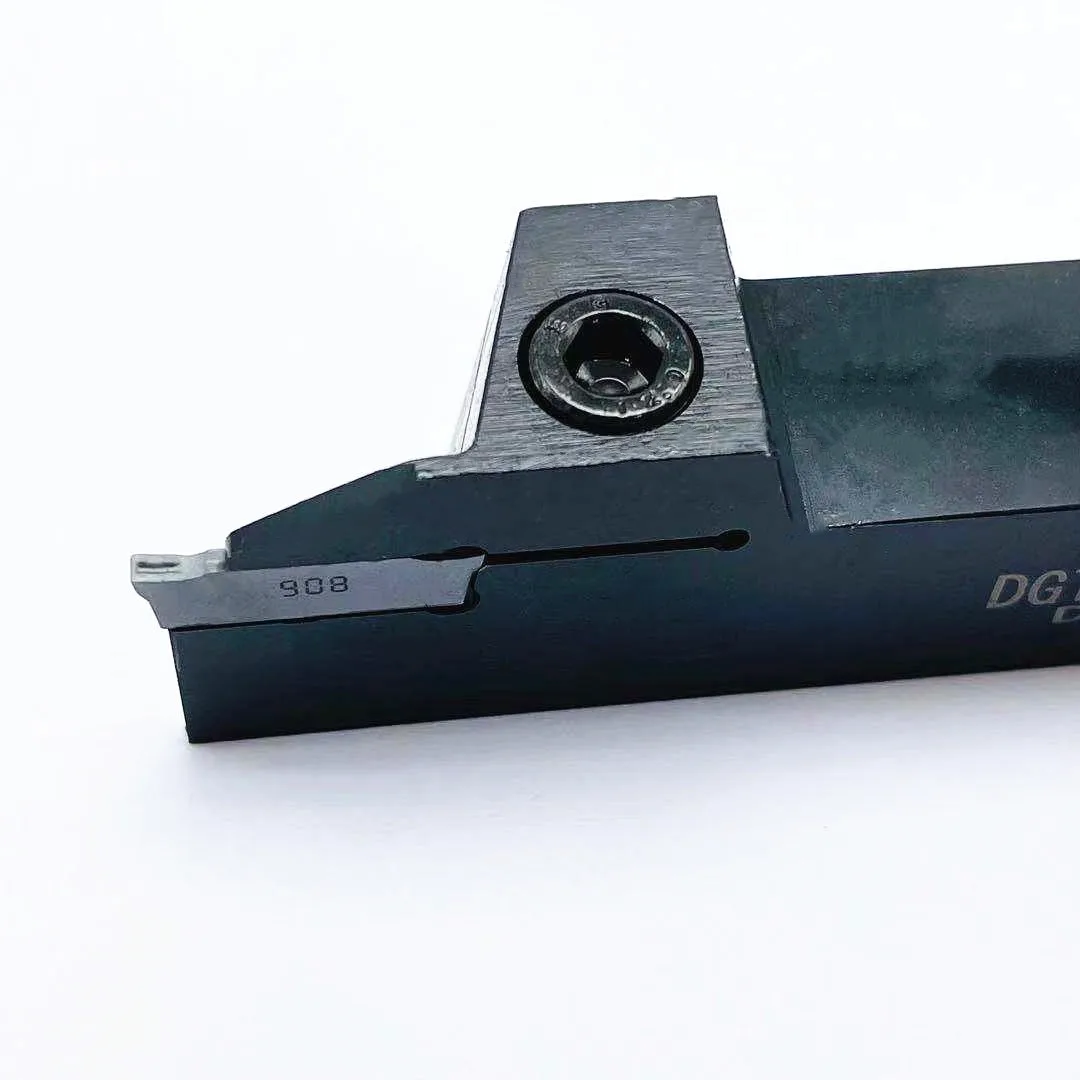DGTR1616-2T18 CNC 선반 공구 DGTR2020-2T18 외부 홈 가공 공구 홀더 DGTR2525-2T18 아버 인서트 10PCS DGN3003J