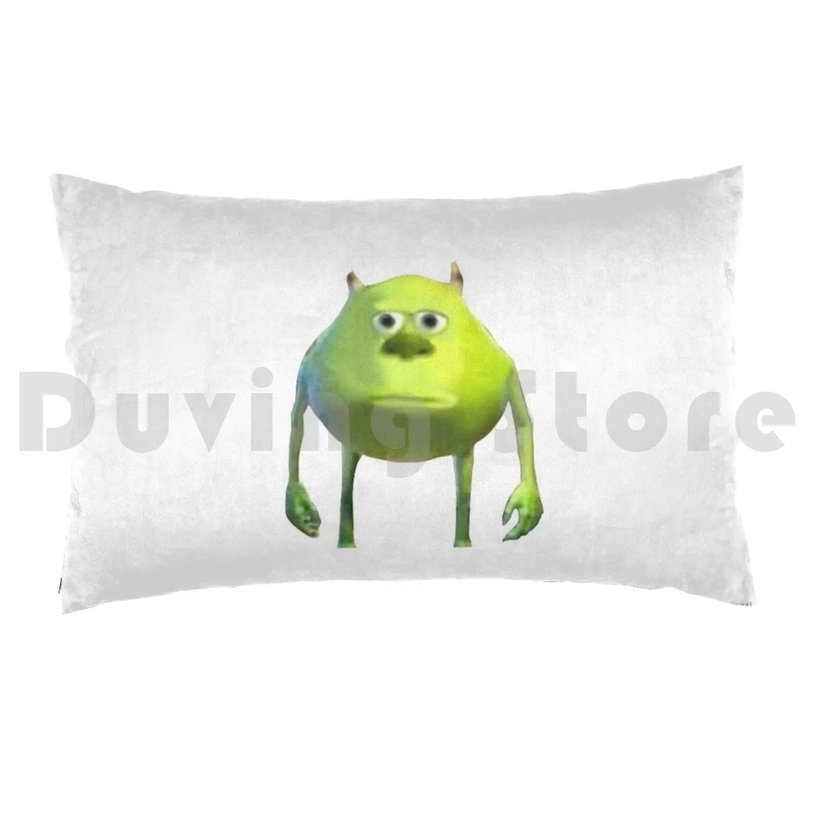 Cursed Pillow Case DIY 50*70 Monsters Inc Sulley James P Sullivan Pixar Mike