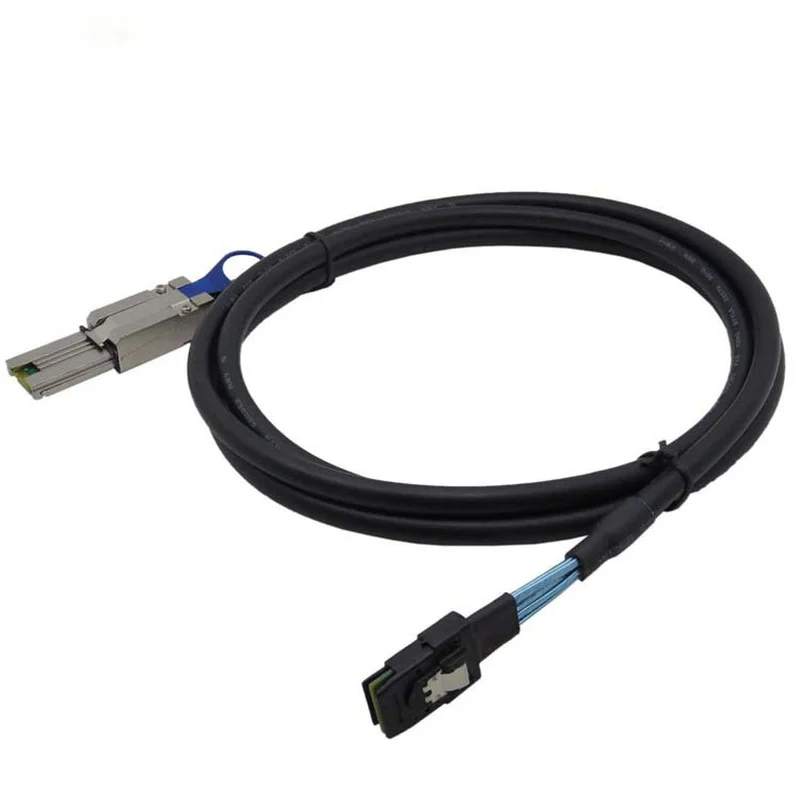 HD MINI SAS Line SFF8087 180 Degree TO SFF8088 Line 6G High-speed Server Cable