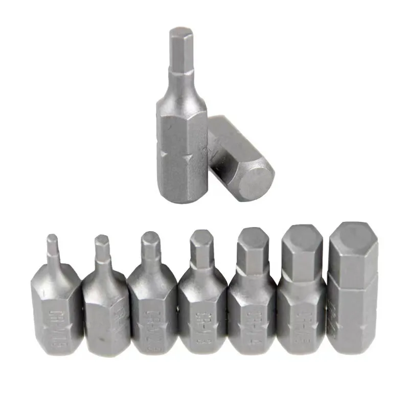 3pcs 25mm Screwdriver Bits Set 1/4 Inch Hex Shank CR-V Electric Screw Drill Bit T10-T40,H2-H6,SL4-SL6,PH1-PH3,PZ1-PZ3