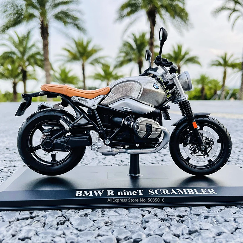 Maisto 1:12 BMW Rnine T Scrambler alloy off-road motorcycle genuine authorized die-casting model toy car collection gift