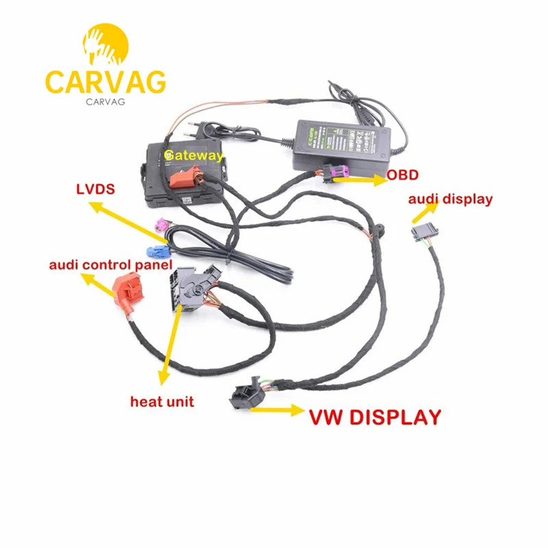 

For VW CAR MQB Audi MIB 2 PRO display screen Radio Unit Test Code Tools