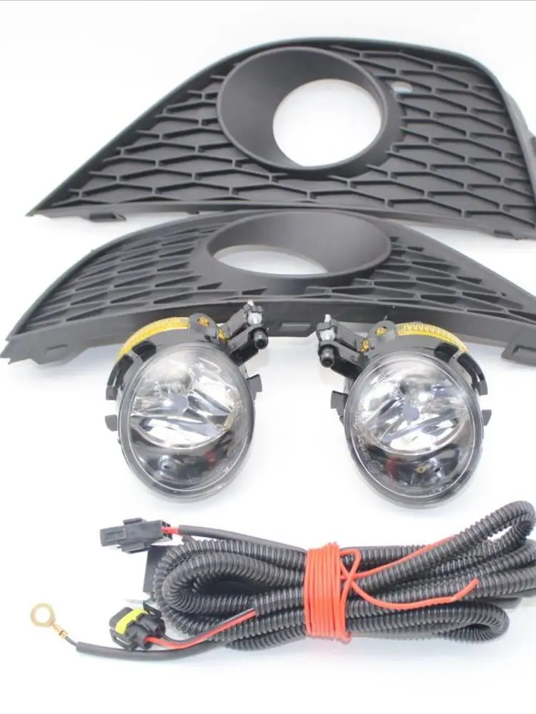2 szt. Lampy samochodowe do Seat Ibiza 2009 2010 2011 2012 Niektóre Światła Przeciwmgielne Lampa Przeciwmgielna Przewód Kratka Lampy Przeciwmgielnej Zestaw Żarówek Wiele Opcji — zdjęcie 2