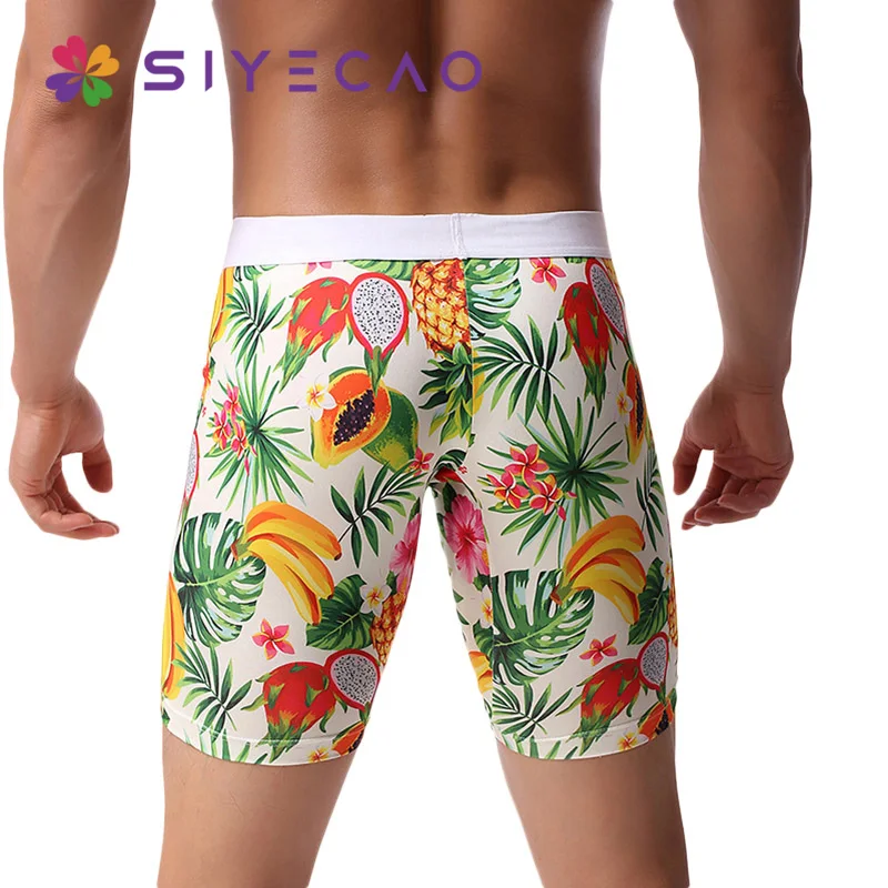 Men Underwear Boxers Comfortable Long Boxers Men Underwear Printing Shorts Panties Boxer Men Calzoncillos Hombre Boxershort