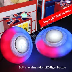 10 Chiếc Arcade Nút Đèn Led 12V Led 76Mm Nút Cho Búp Bê Máy, Khu Vui Chơi Giải Trí Máy, Xoay Xe Ô Tô