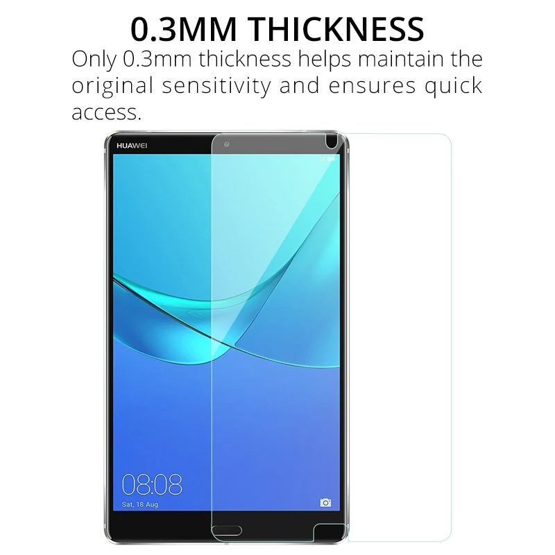 9H Tempered Glass Screen Protector for Huawei Mediapad M5 8 8.4 SHT-W09 SHT-AL09 9H Hardness Anti Scratch Glass Film