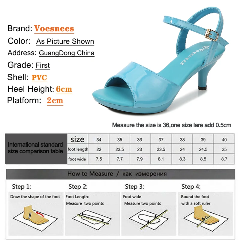 Voesnees Sandals Women Shoes  Size 43 Thin Heels Summer Naked Color Peep Toe High Heels Sexy Nightclub Party Slides Heels Shoes