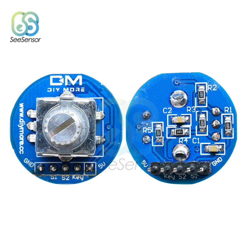 Interruttore Controller modulo Encoder rotativo per Arduino Brick Sensor Development tappo manopola potenziometro rotante Audio rotondo