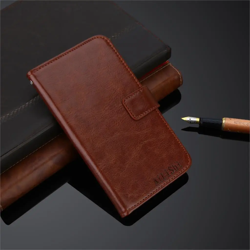 AiLiShi Case For Fly Cirrus 13 3 4 11 14 FS518 FS506 FS507 FS517 FS522 PU Flip Leather Case Cover Phone Bag Wallet Card Slot