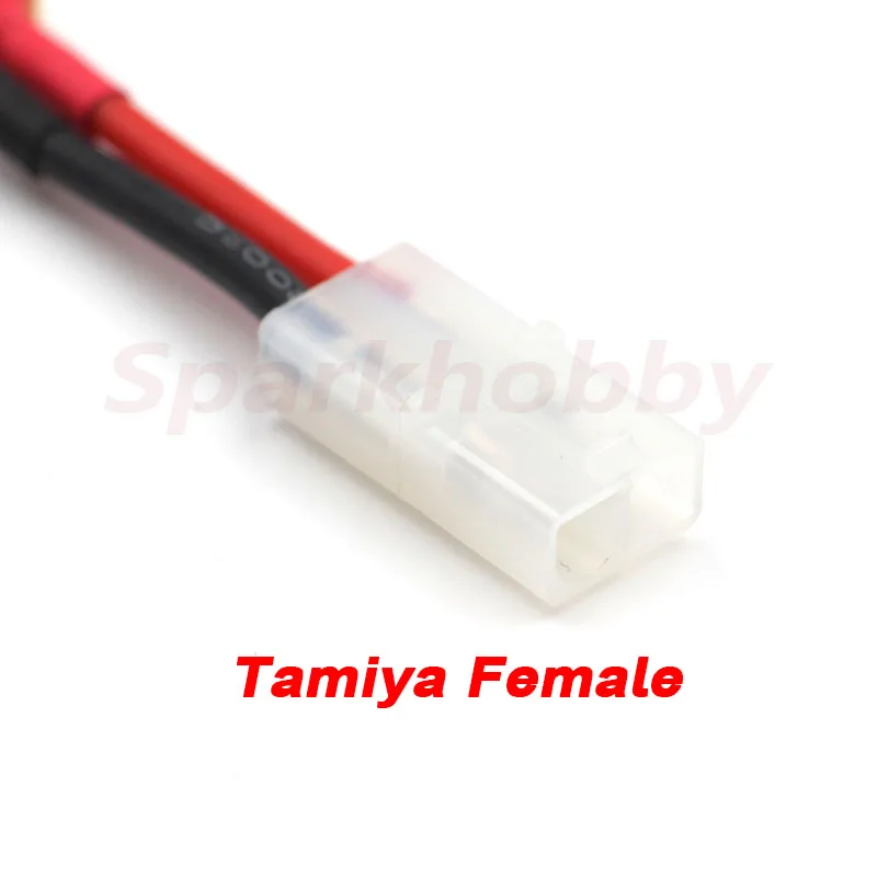 1PC Original Tamiya to TRX and Tamiya to XT60 (Male to Female ) 14AWG Cable Wire Silicone plug Connector Adapter For Battery RC