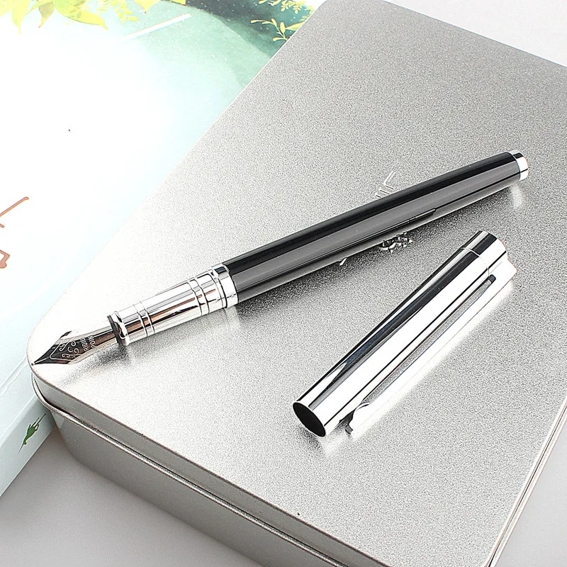 High Quality JINHAO 126 Fountain Pen Luxury 0.5MM Extra Fine Nib Ink Pens for Writing Stationery School Office Supplies Caneta